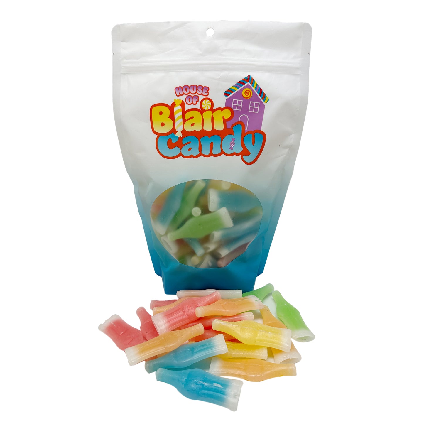 Blair Candy - Nik-L-Nip Wax Bottles - Fruit-Flavored Retro Treats in Wax Bottles