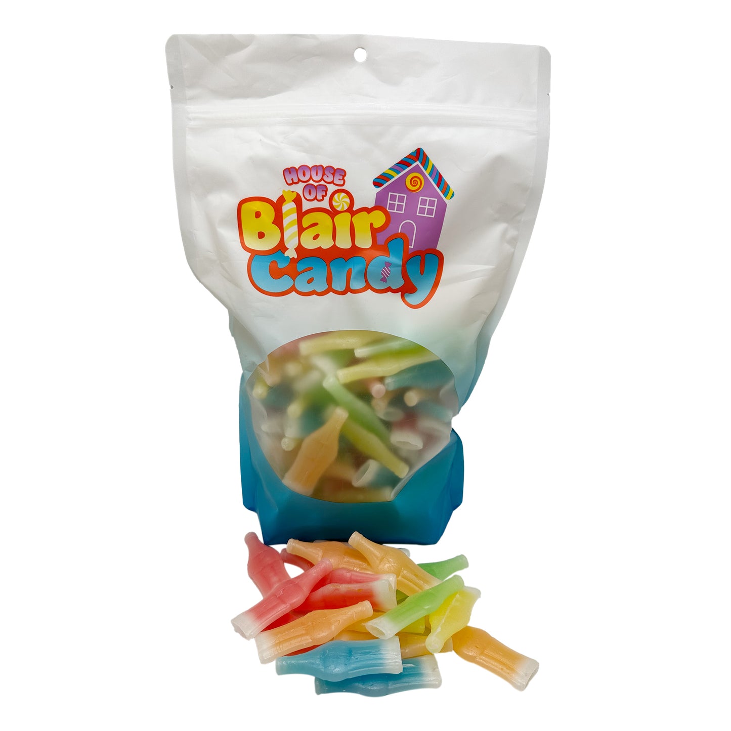 Blair Candy - Nik-L-Nip Wax Bottles - Fruit-Flavored Retro Treats in Wax Bottles