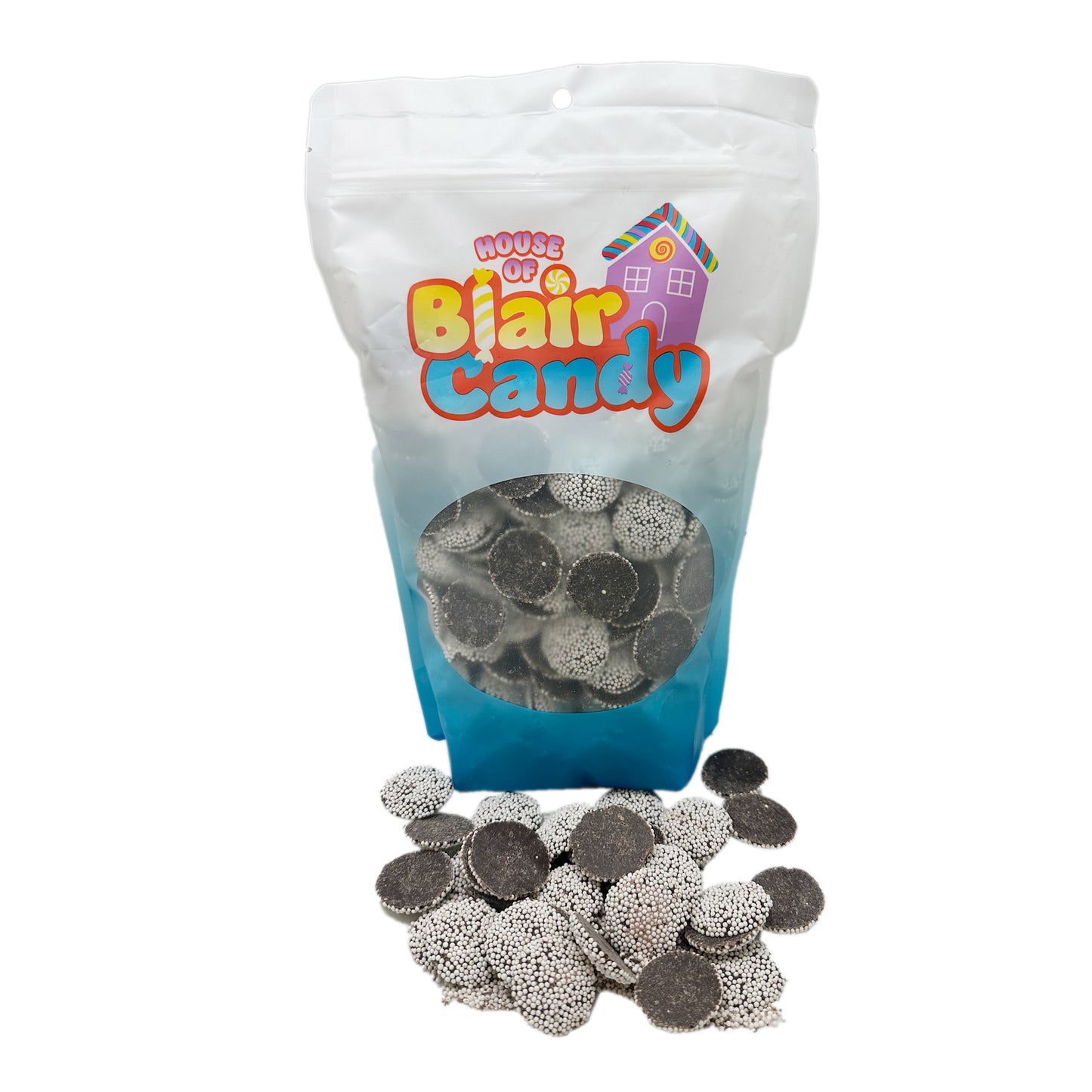Blair Candy - Dark Chocolate Nonpareils – Dark Chocolate Discs with Sprinkles