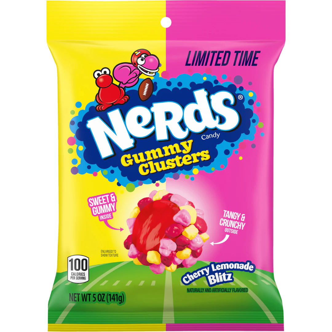 Nerds Gummy Clusters – Cherry Lemonade Blitz & Berry Punch Rush – 5 oz Bags