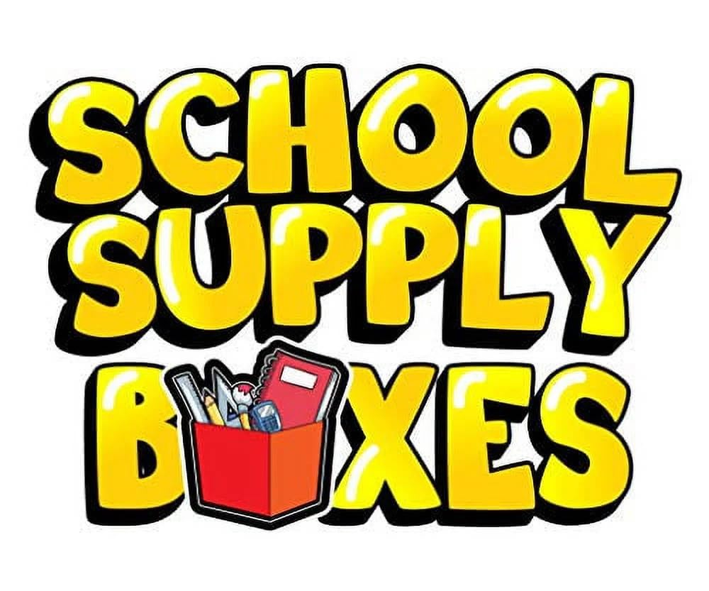 School Supply Boxes | Secondary School Bundle | Complete Back to School Essentials | Box (1), Case (2), or Pallet (112)