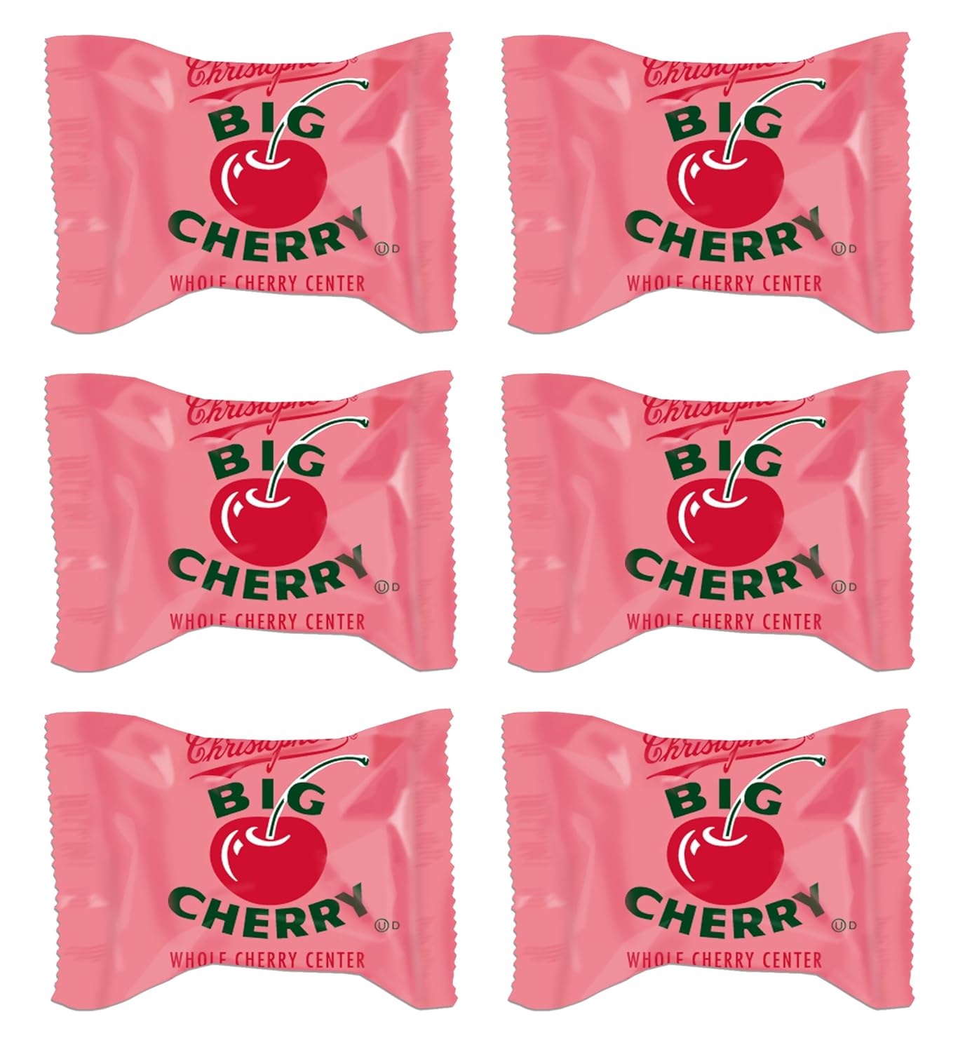 Christopher’s Big Cherry Candy Bar (1.75 oz) – Available in 1 Pack, 6 Pack, 24 Pack – Whole Cherry in Chocolate with Roasted Peanuts & Creamy Center