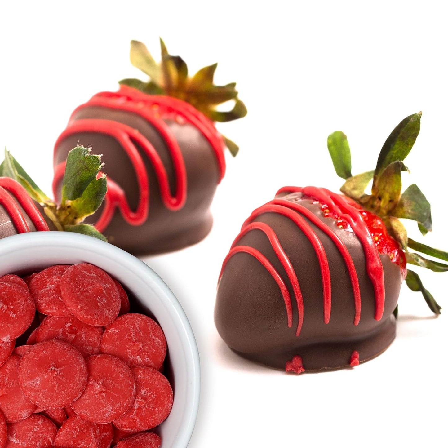 Blair Candy Melting Wafers – Milk Chocolate, Peanut Butter, Yogurt & Vibrant White Chocolate (Different Colors) – 1, 2 & 5 lbs