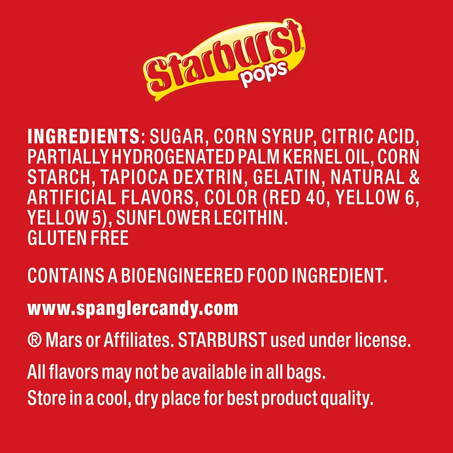 Starburst Pops Original (8.8 oz Bag) – Lollipops with Fruity Chew Center – Approx. 15 Pops (Cherry, Orange, Strawberry, Lemon)