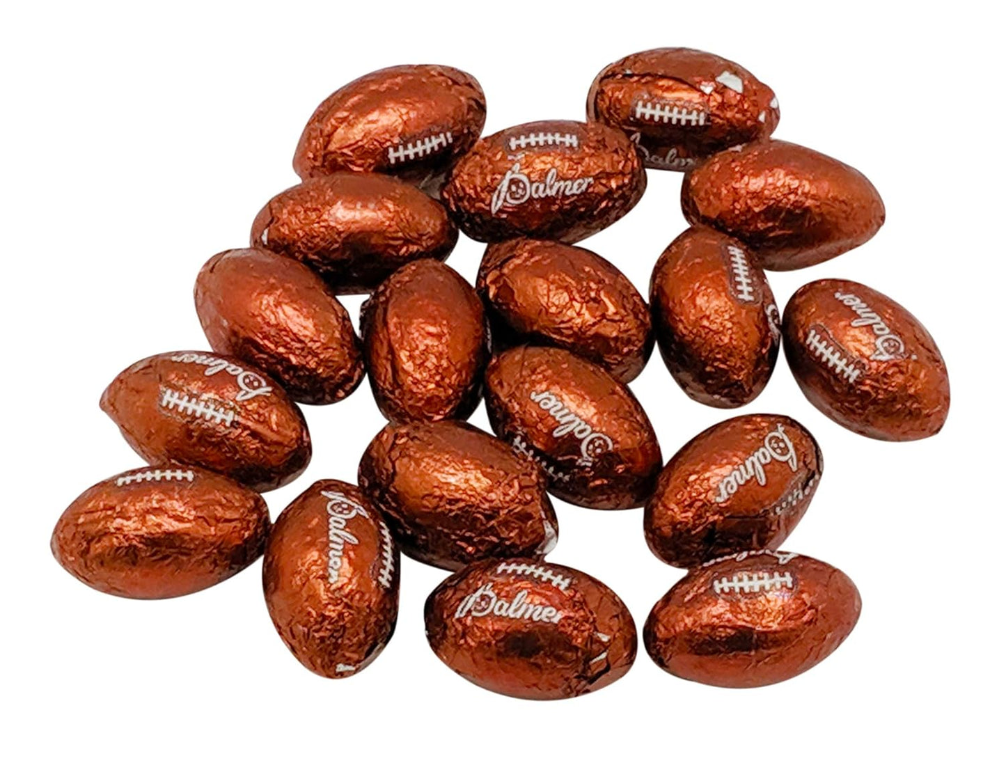 Blair Candy - Individually Wrapped Chocolate Footballs – Regular Milk Chocolate Candy