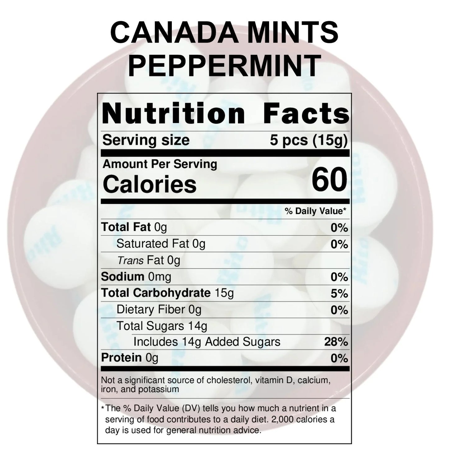 Rito Mints – White Peppermint Hard Candy, Bold Cooling After-Dinner Treats