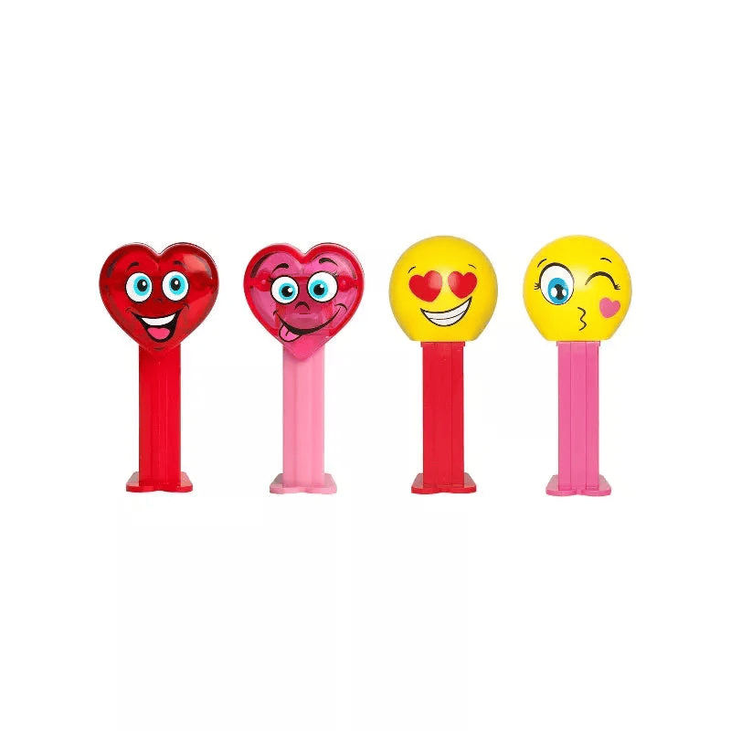 PEZ Mini Valentine’s Day Party Bag 12 pc (3.48 oz) – Fun Heart-Themed Candy Dispensers & Sweet Treats
