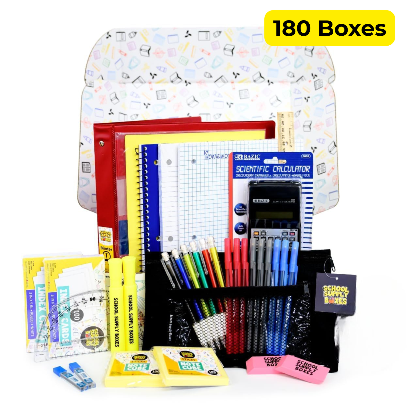 School Supply Boxes | STEM Class Bundle | Ready-to-Learn STEM Kit | Box (1), Case (4), Pallet (180)