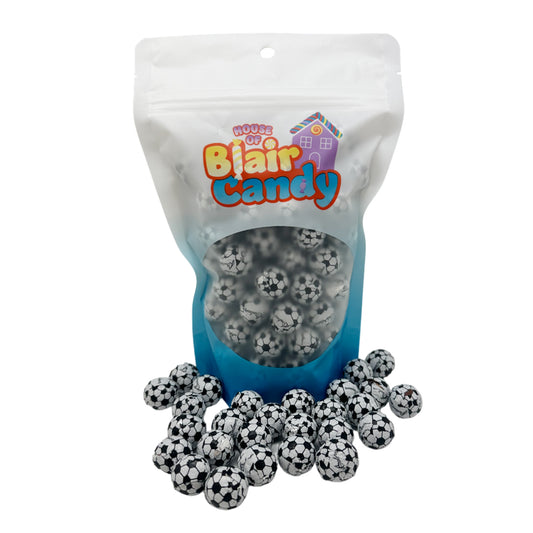 Blair Candy - Individually Wrapped Chocolate Soccer Balls – Regular Milk Chocolate Candy