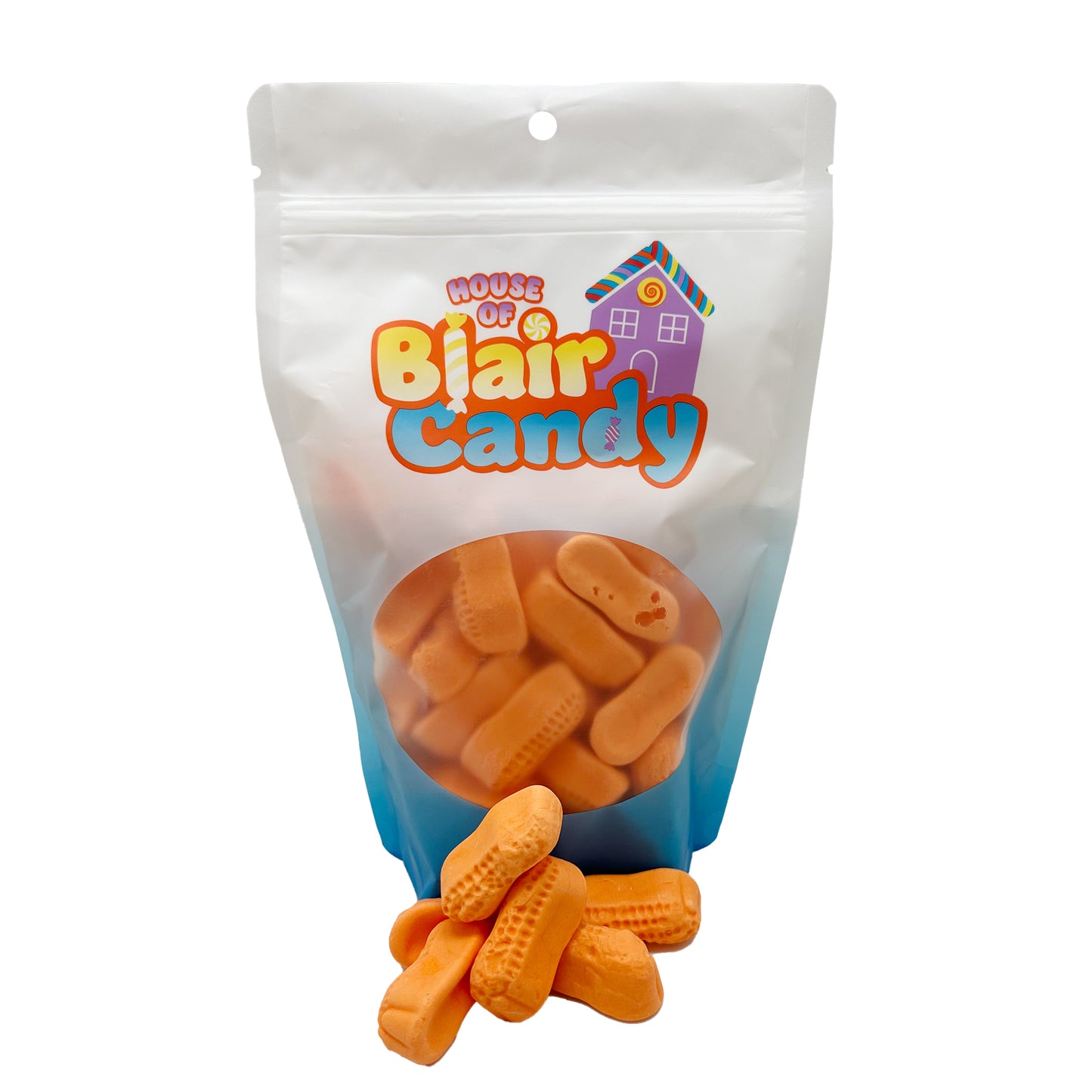 Blair Candy - Circus Peanuts – Chewy Peanut-Shaped Candy with Banana Flavor