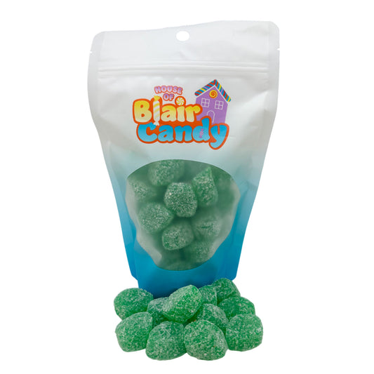 Jelly Spearmint Leaves – Chewy Mint Candy for Parties & Snacking | 1, 2, 3 & 5 lbs