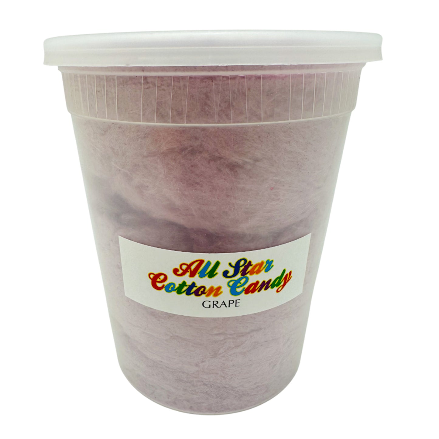Cotton Candy Tubs – 2.6 oz – Assorted Carnival Flavors – Classic Spun Sugar Treat – 9 Flavor Options