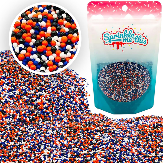 Sprinkle Me This – A Sprinkle of Spooky Nonpareils Sprinkles – 4, 8 & 12 oz – Halloween Dessert Topping for Cookies, Cupcakes & Cakes