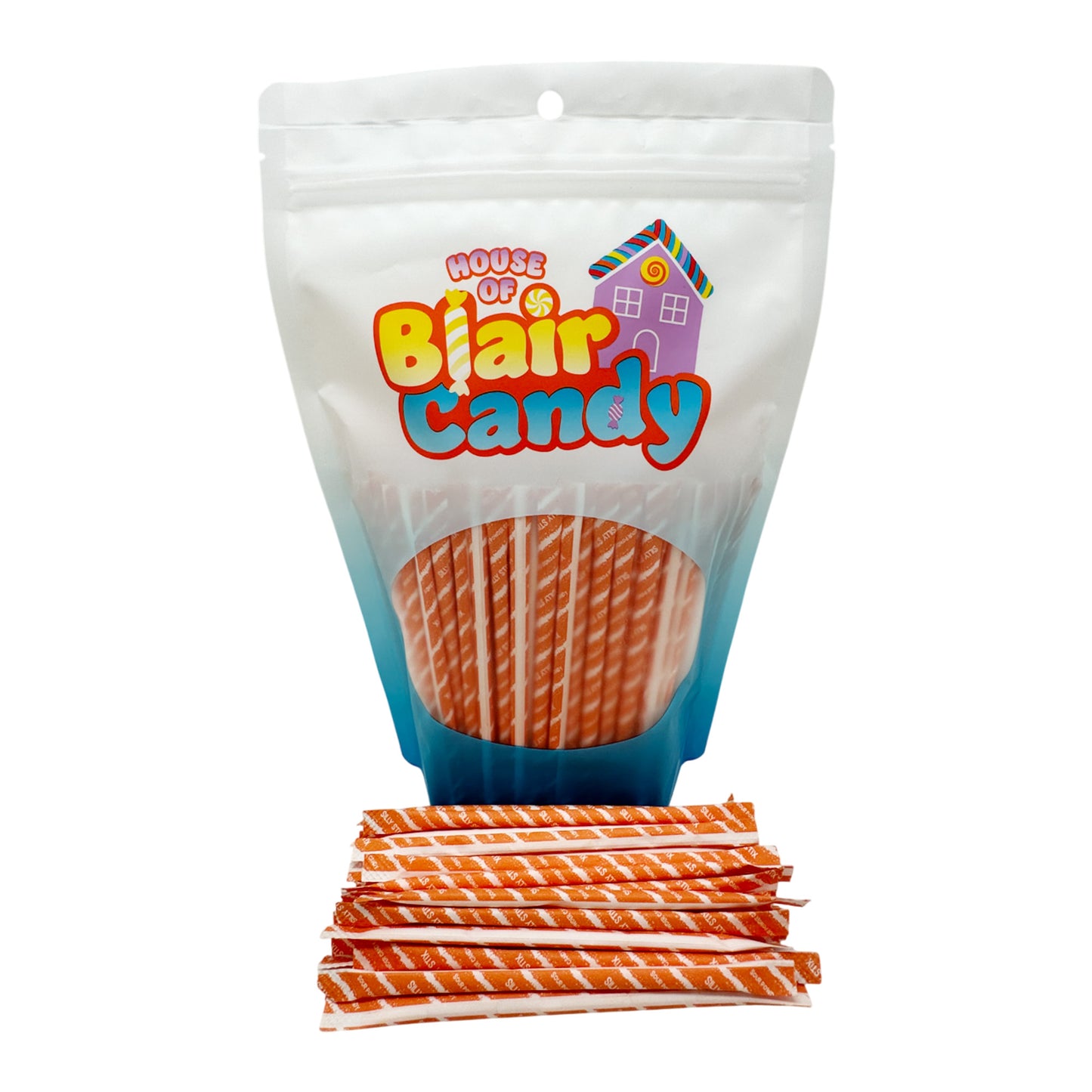 Silly Stix Sour Filled Candy Straws – Cherry, Orange, Tropical Punch, Grape & Assorted (8 oz, 1 lb, 2.5 lb)