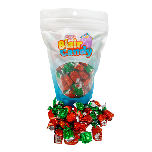 Blair Candy - Individually Wrapped Strawberry Buds – Strawberry Flavored Hard Candy with Creamy Center