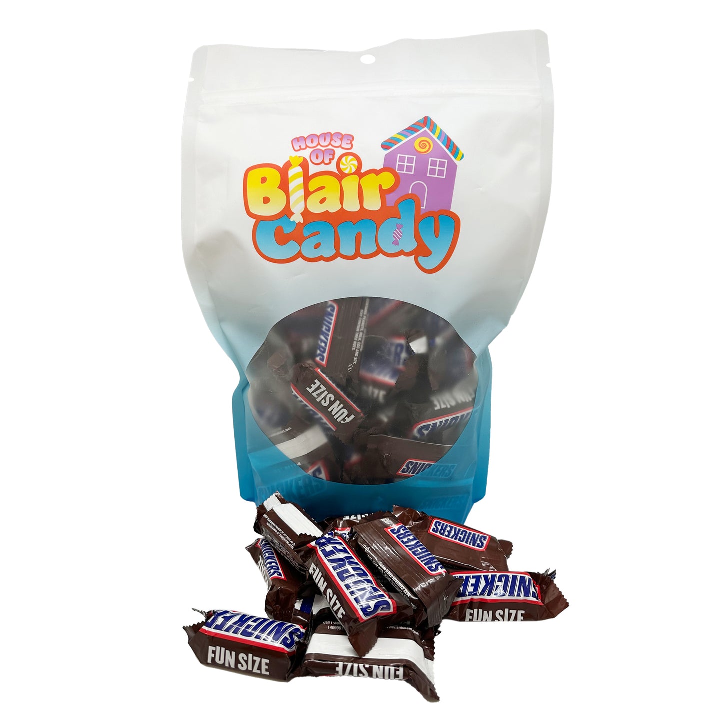 Blair Candy – Snickers Fun Size Candy Bars – Caramel, Nougat, Chocolate-Covered Candy