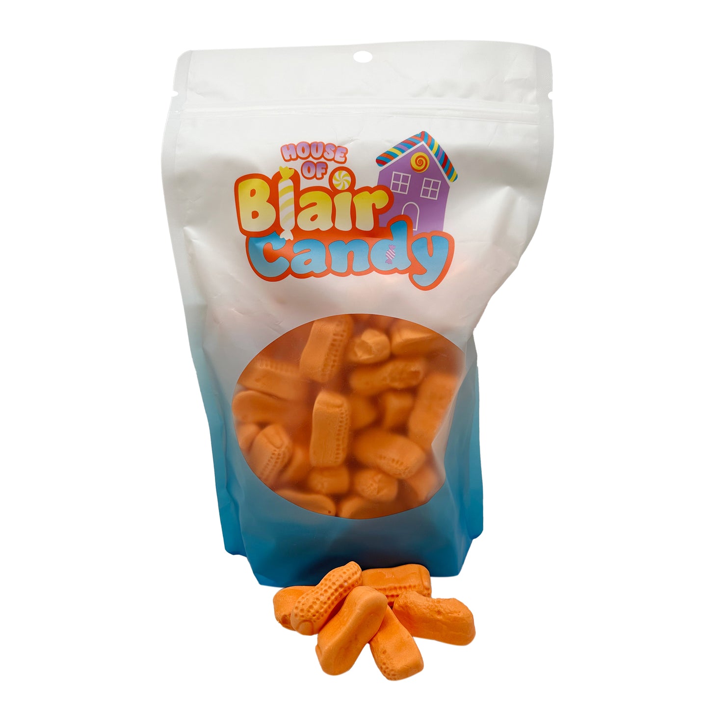 Blair Candy - Circus Peanuts – Chewy Peanut-Shaped Candy with Banana Flavor