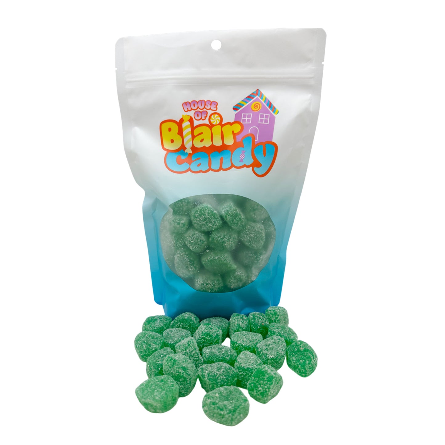 Jelly Spearmint Leaves – Chewy Mint Candy for Parties & Snacking | 1, 2, 3 & 5 lbs