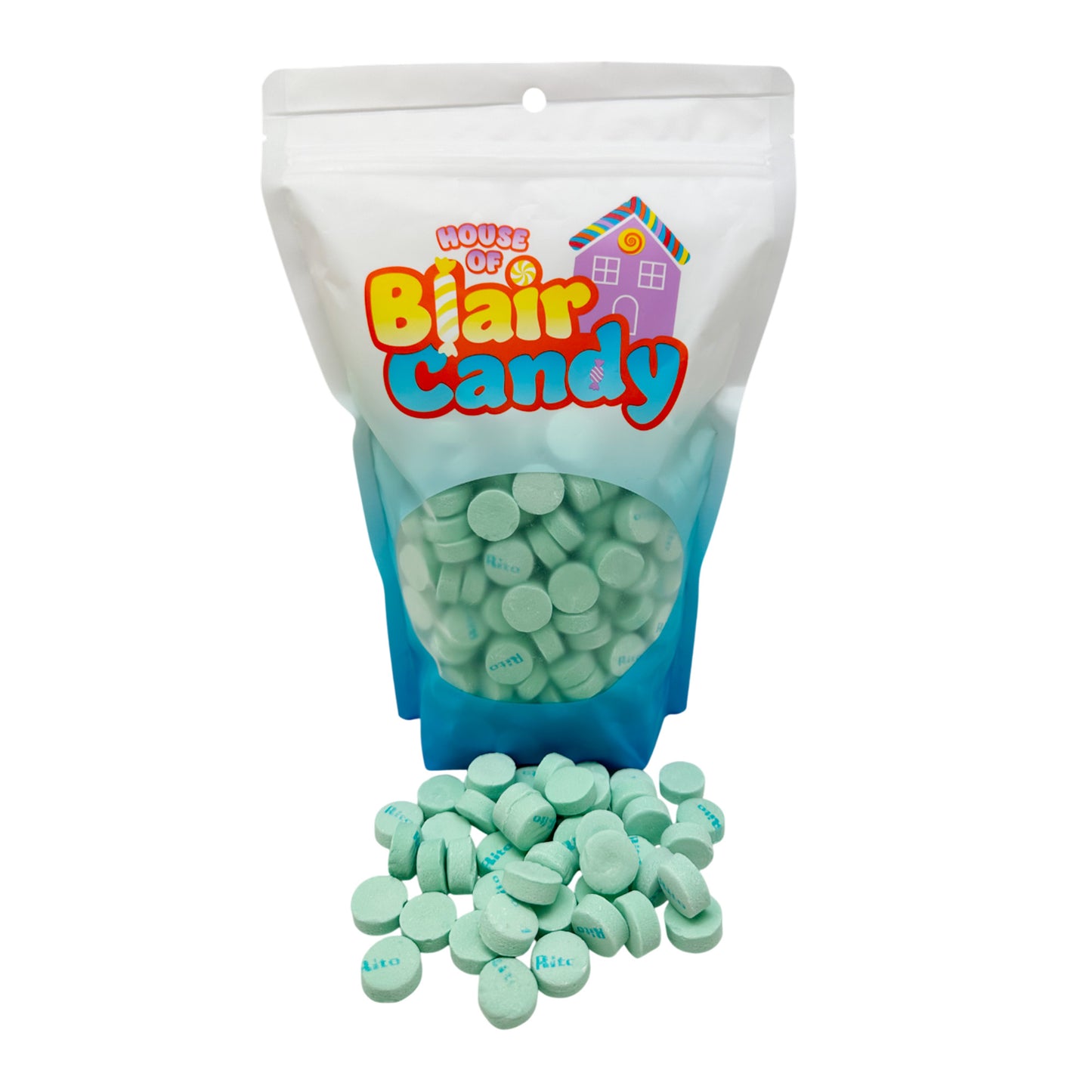 Rito Mints – Green Spearmint Hard Candy, Refreshing Sweet After-Dinner Treats