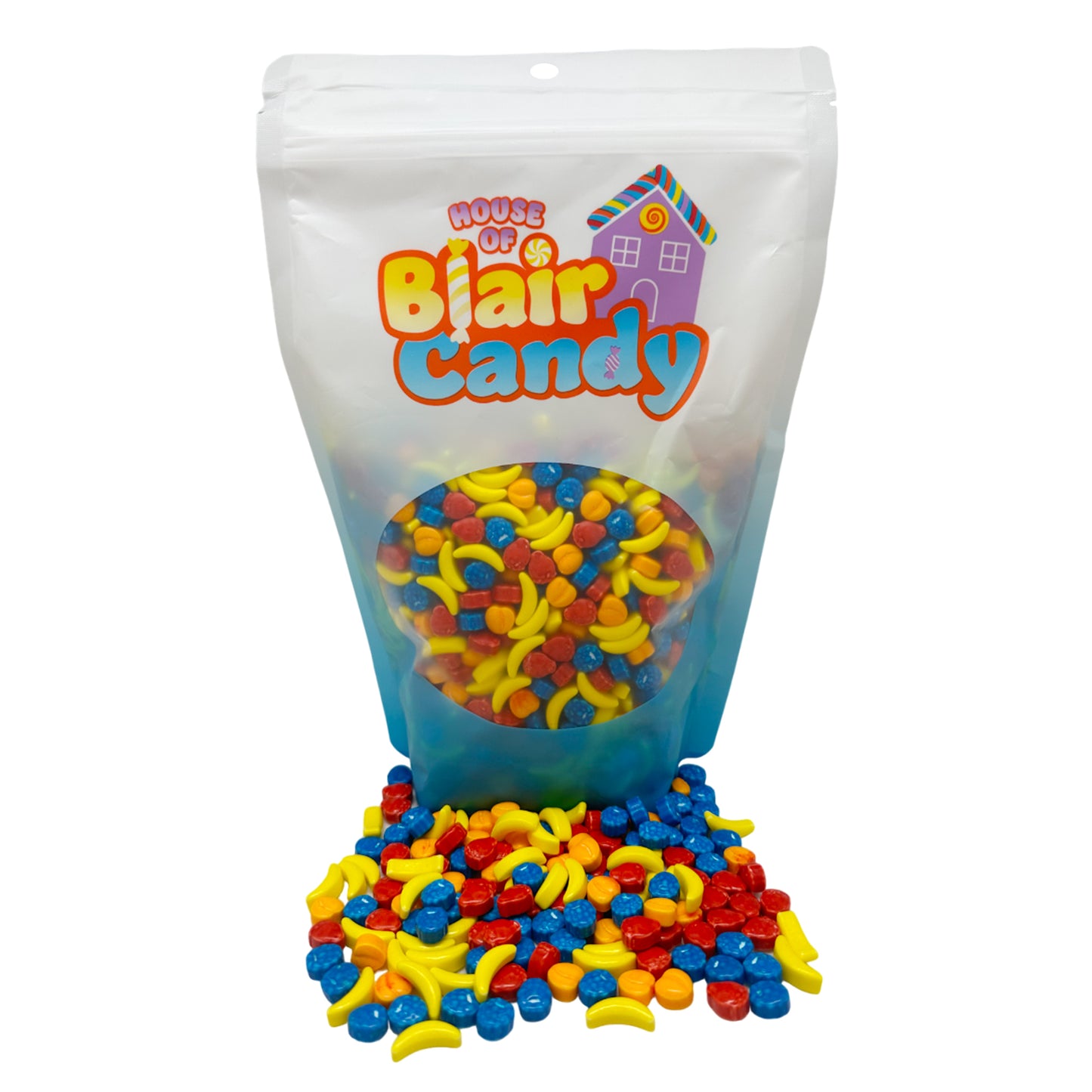 Blair Candy - Rascals – Colorful Fruit-Shaped Hard Candy, Assorted Fruit Flavors