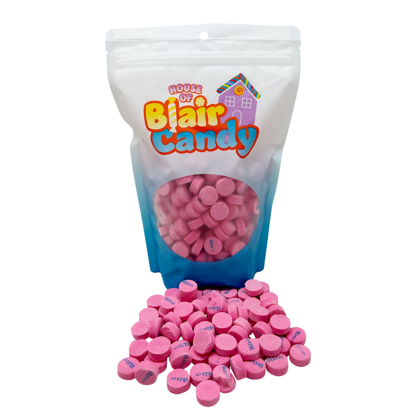 Rito Mints – Pink Wintergreen Hard Candy, Cool Sweet Smooth After-Dinner Treats