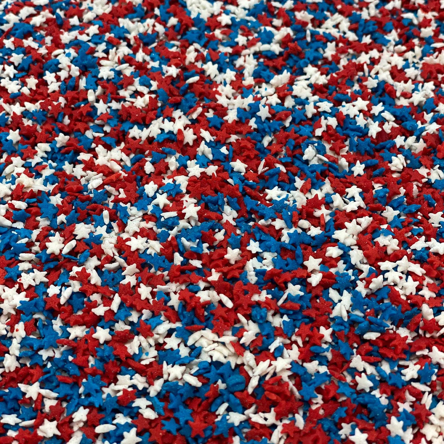 Sprinkle Me This - Patriotic 4th of July Small Stars - 4, 8 & 12 oz Bags – Red, White & Blue Edible Sprinkles