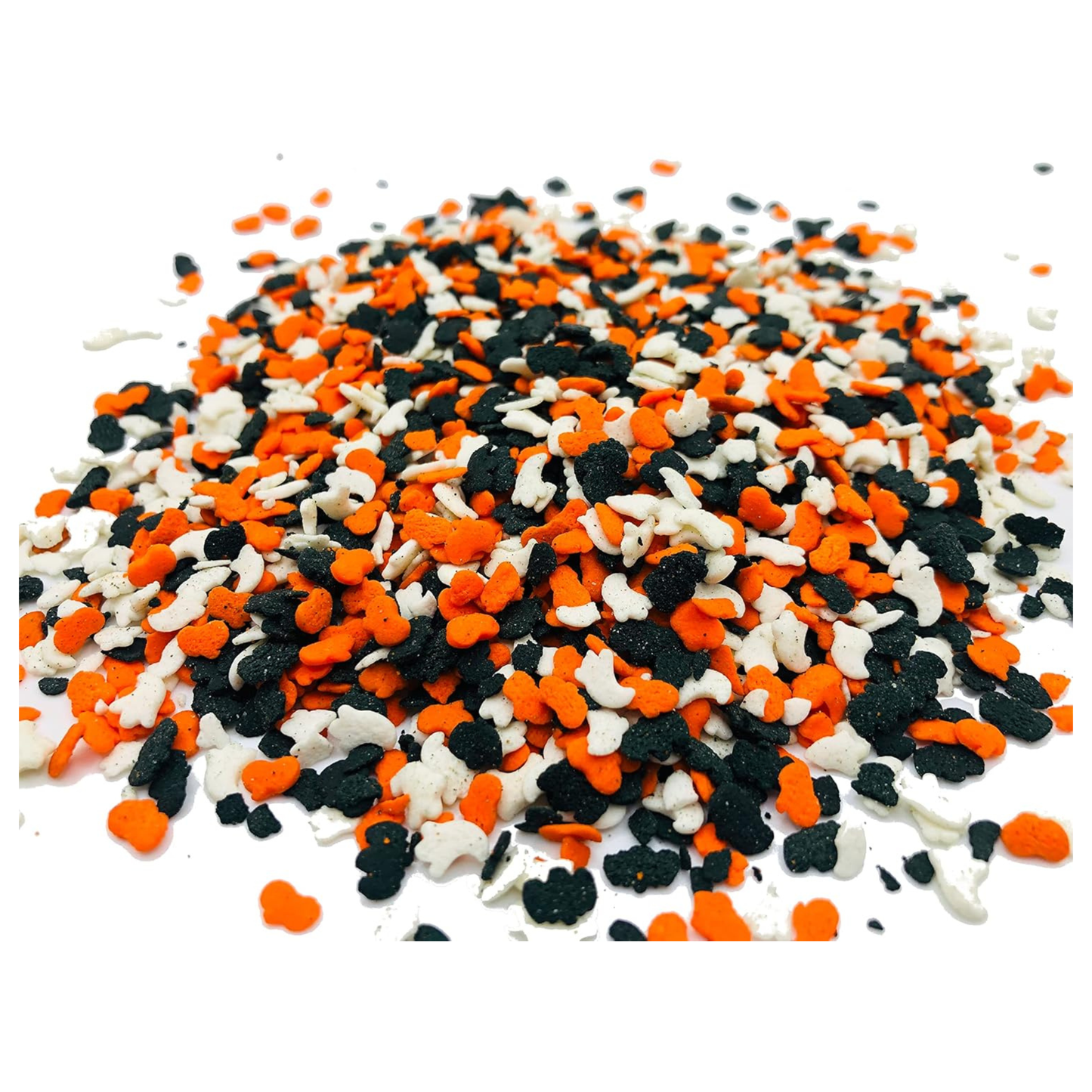 Sprinkle Me This – The Shapes of Halloween Sprinkle Mix – 4, 8 & 12 oz – Halloween Dessert Topping for Cookies, Cupcakes & Cakes