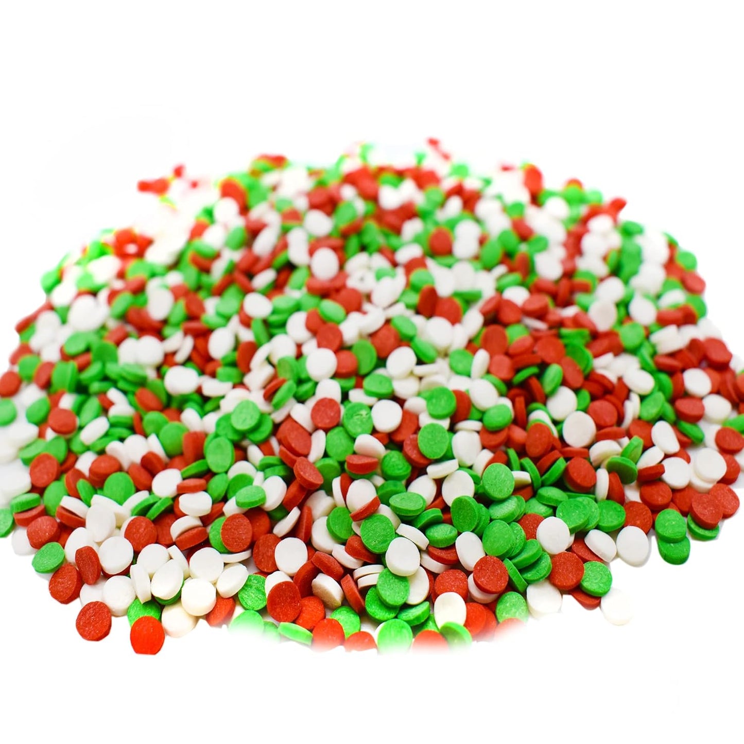 Sprinkle Me This – Confetti Christmas Sprinkles – 4, 8 & 12 oz – Festive Dessert Topping for Cookies, Cupcakes, and Cakes