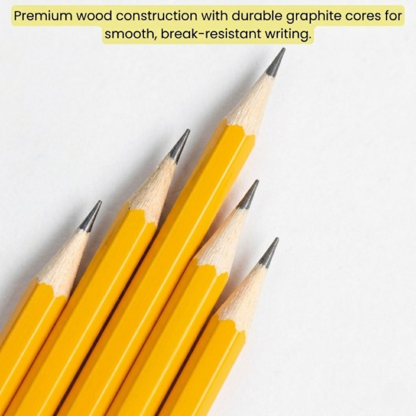 School Supply Boxes | (8 ct.) or (10 ct.) Wooden Pencil Pack  | Available in 1 Pack, 6 Pack, 12 Pack, 24 Pack, & 48 Pack | Pre-Sharpened No. 2 Wooden Pencils