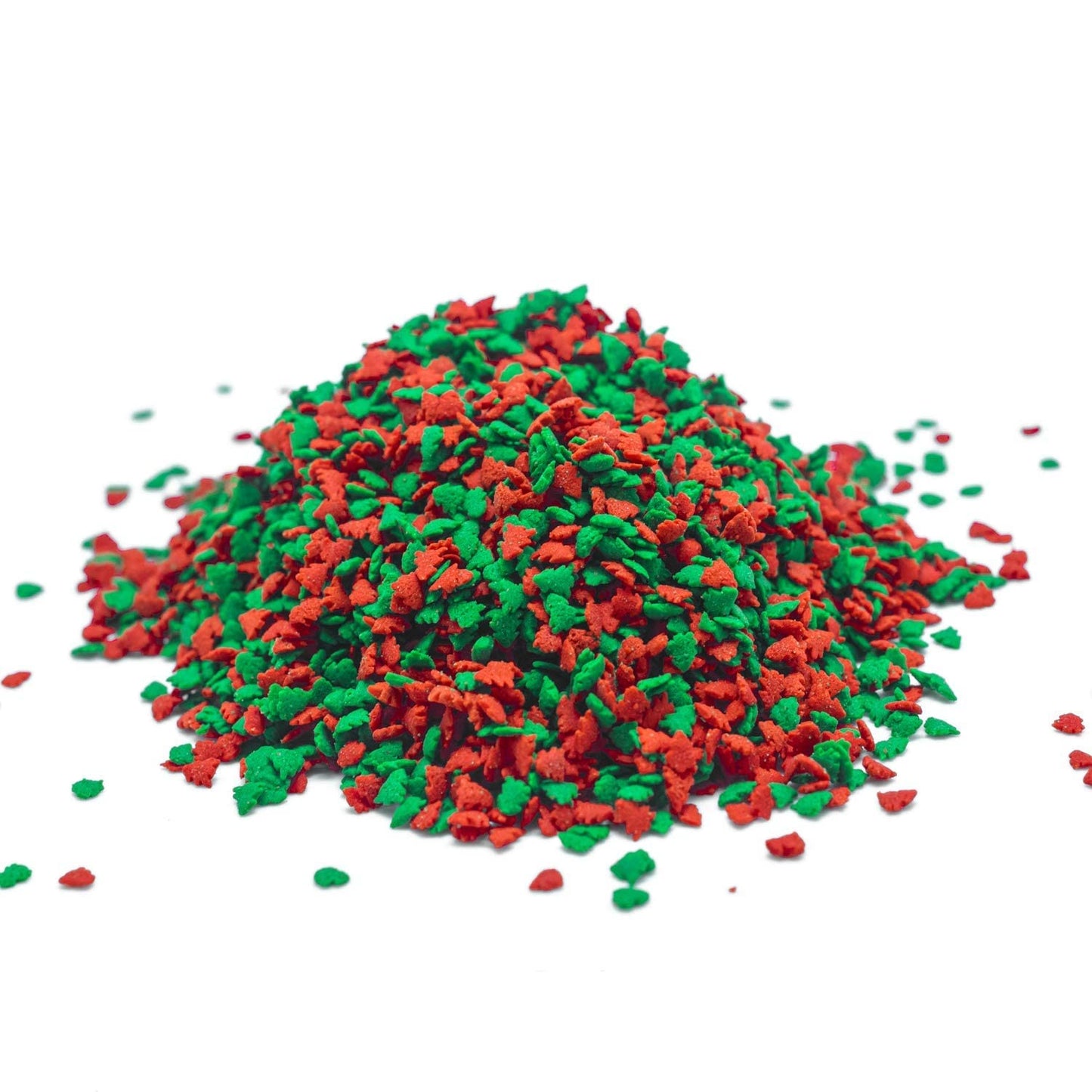 Sprinkle Me This – Red and Green Tree Sprinkles – 4, 8 & 12 oz – Festive Dessert Topping for Cookies, Cupcakes, and Cakes