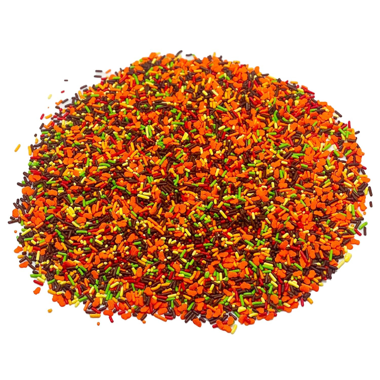Sprinkle Me This – Pumpkin Decorrette Blend Edible Sprinkles – 4, 8 & 12 oz – Fall Dessert Topping for Cookies, Cupcakes & Cakes