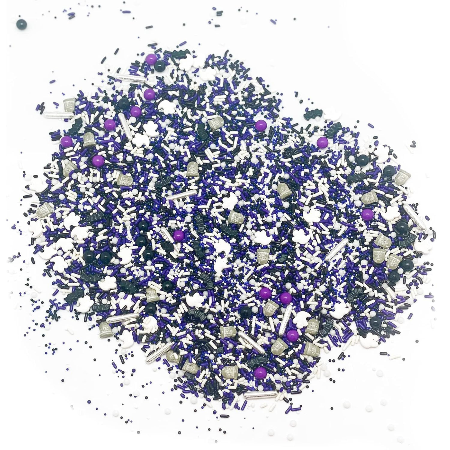 Sprinkle Me This – Delicious & Deadly Graveyard Smash Edible Sprinkles – 4, 8 & 12 oz – Halloween Dessert Topping for Cookies, Cupcakes & Cakes