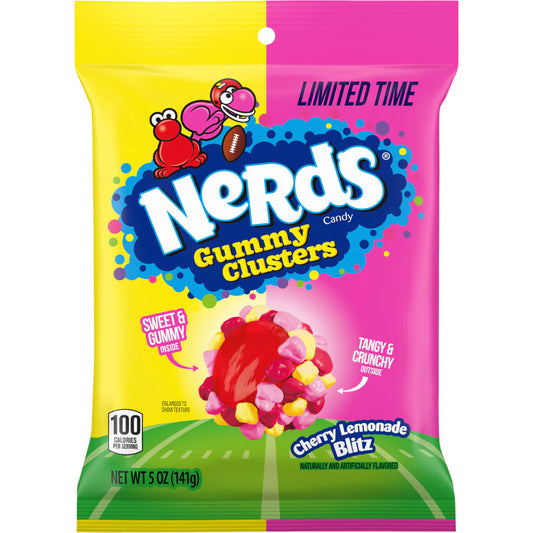 Nerds Gummy Clusters – Cherry Lemonade Blitz & Berry Punch Rush – 5 oz Bags