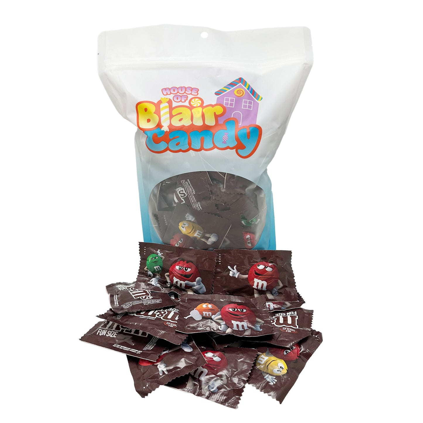Blair Candy - Fun Size Milk Chocolate M&M's – Regular Milk Chocolate Candy