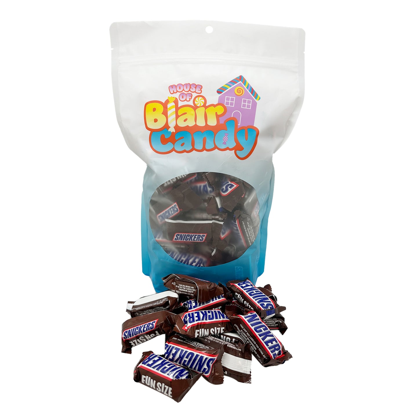 Blair Candy – Snickers Fun Size Candy Bars – Caramel, Nougat, Chocolate-Covered Candy