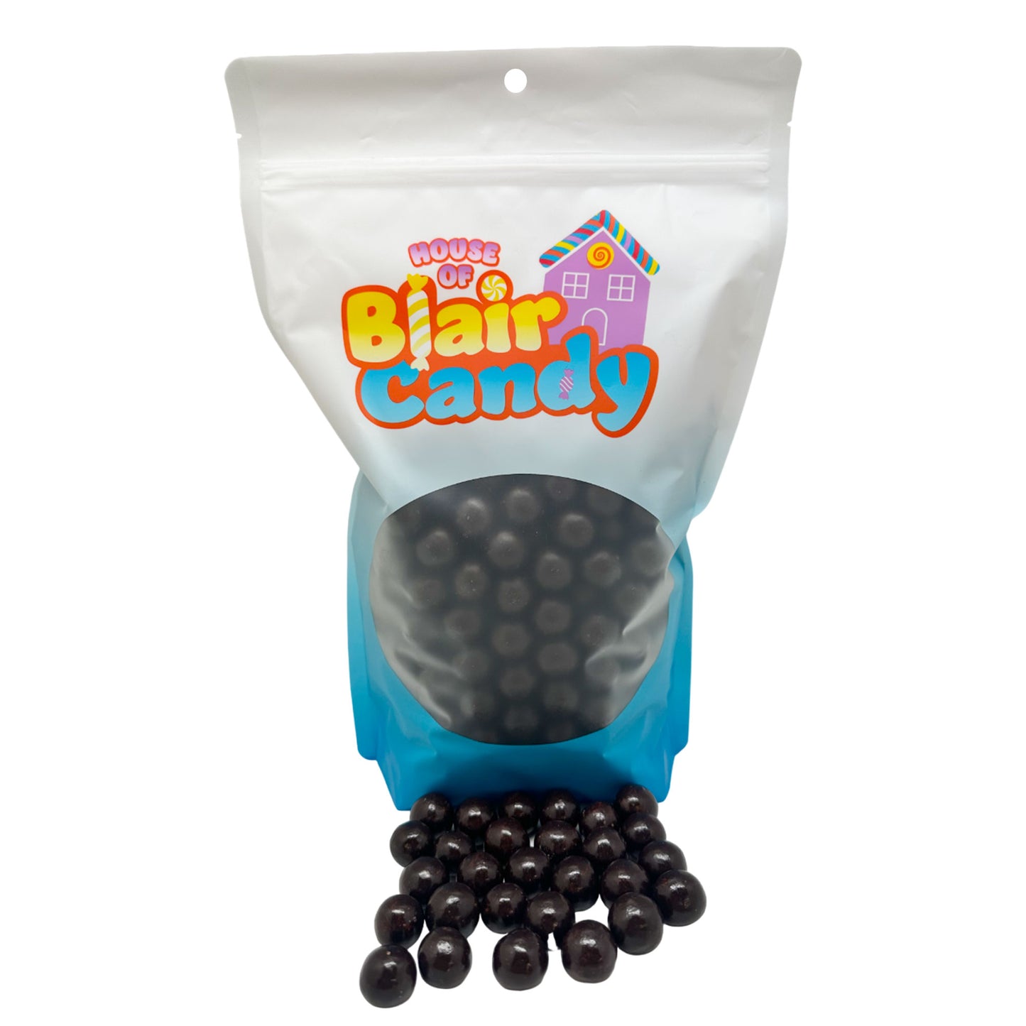 Dark Chocolate Malted Milk Balls – Crunchy Malt Center Coated in Rich Dark Chocolate – 1, 2, 3, 5 lb Resealable Bags