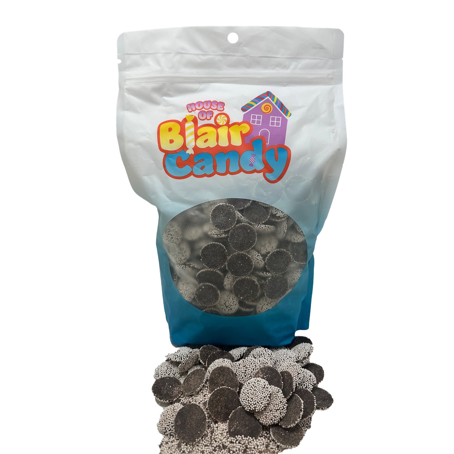 Blair Candy - Dark Chocolate Nonpareils – Dark Chocolate Discs with Sprinkles