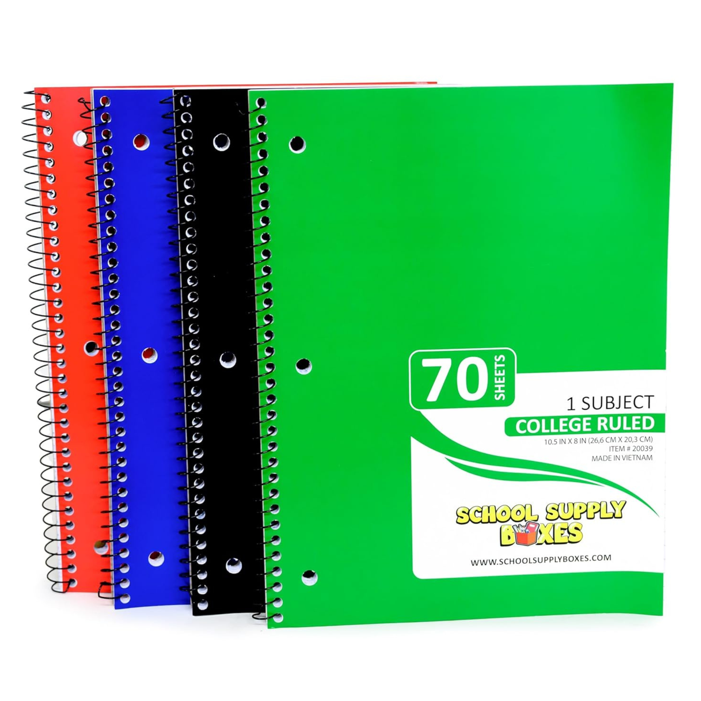 School Supply Boxes | High School Bundle (56 Piece) | House Brand Edition | Available in a Box (1 Unit), a Case (2 Units), and a Pallet (112 Units)