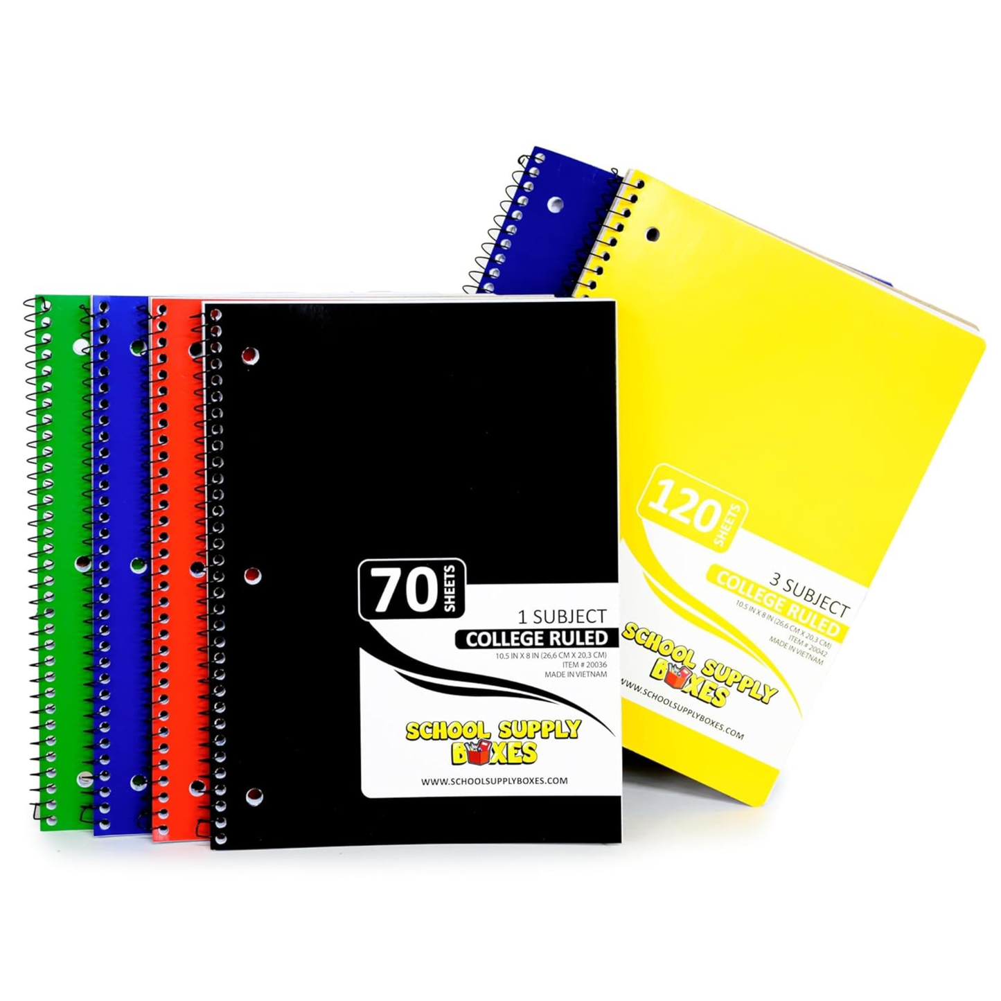 School Supply Boxes | Ultimate High School & College Kit (150 Piece) | House Brand Edition | Available in a Box (1 Unit), a Case (2 Units), and a Pallet (96 Units)