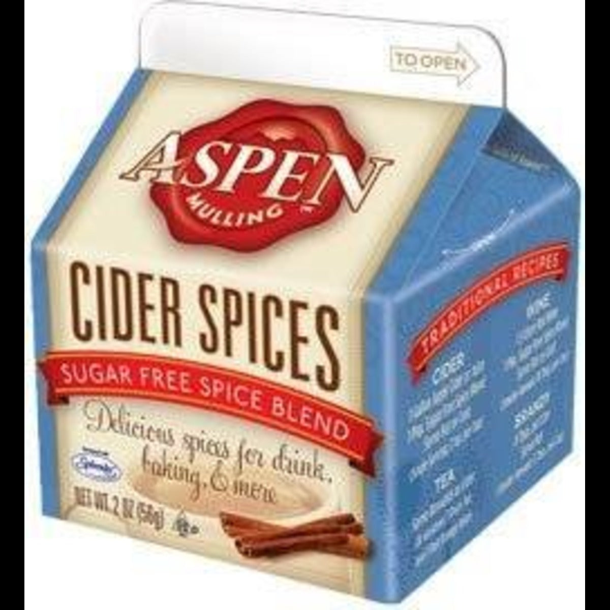 Aspen Mulling Spices – Instant Drink Mix – Original, Caramel Apple, Cinnamon Orange, Eggnog, or Sugar-Free Blend