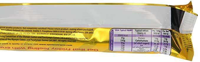 Cadbury Crunchie 40 g Chocolate Bars – Caramel, Biscuit & Crispy Crunch – Available in 1, 3, 12, and 48 Pack