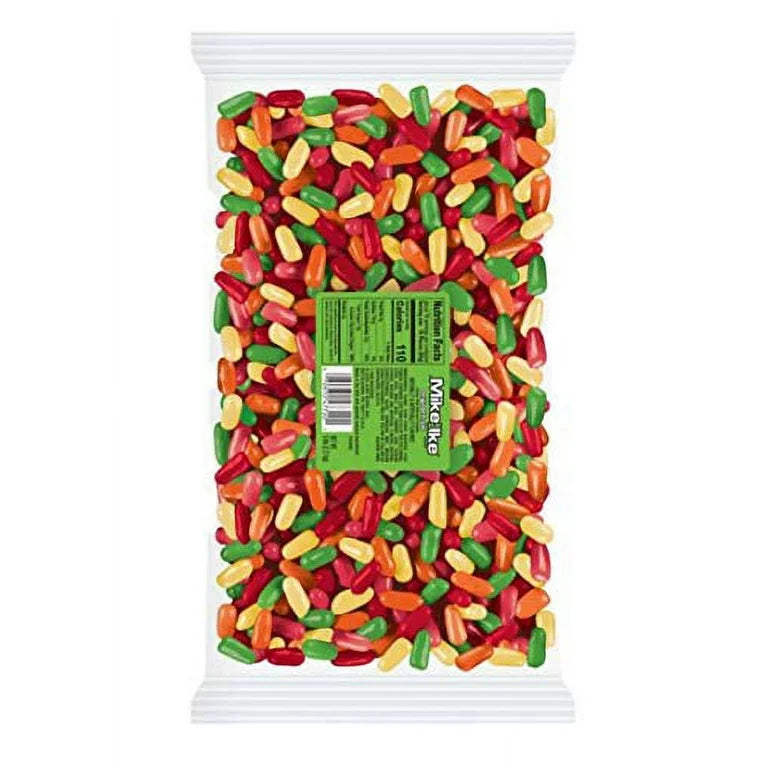 Mike and Ike Original Fruits Candy - 5 lb Bulk Bag – Chewy Fruity Candy Mix for Parties, Vending, and Snacking