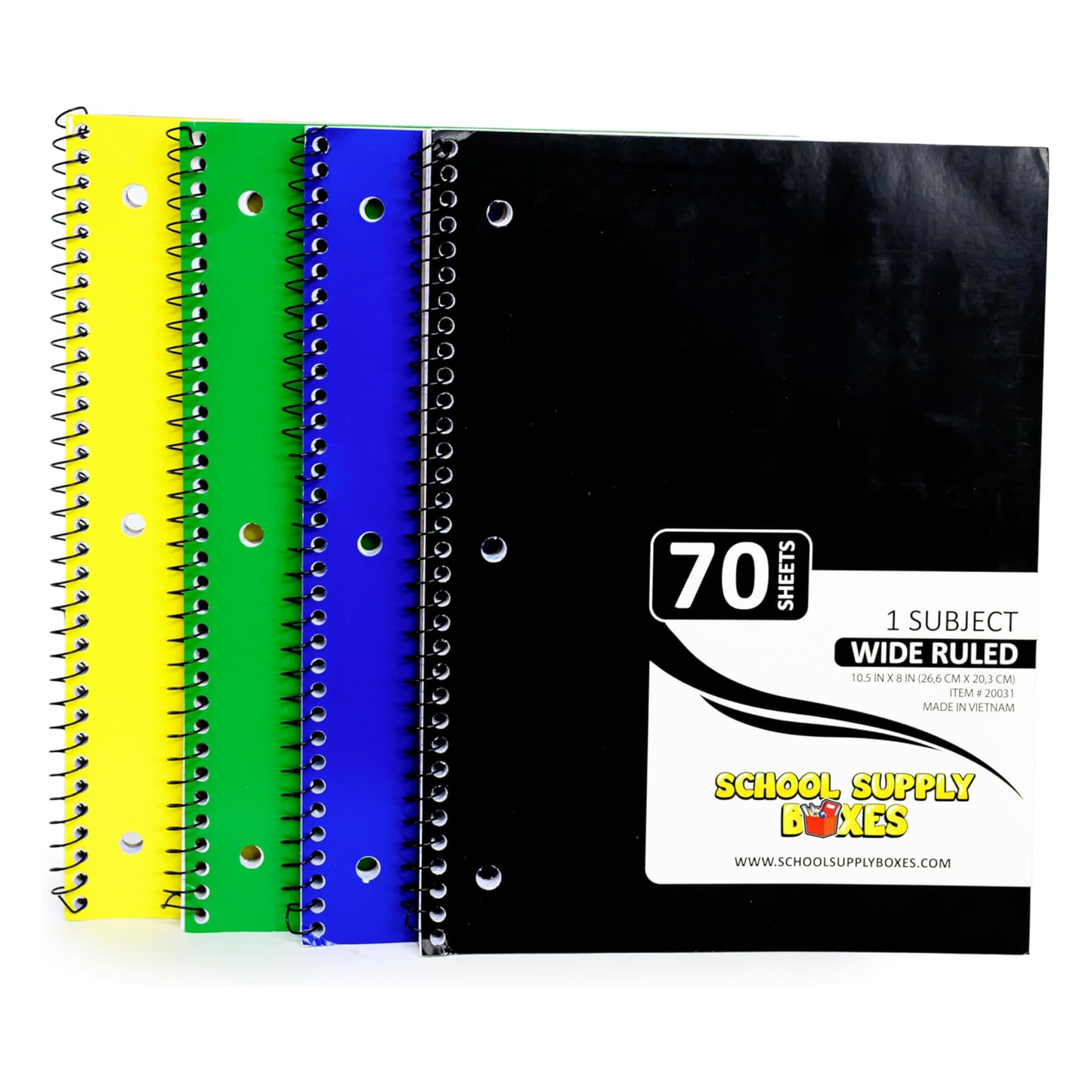 School Supply Boxes | Elementary Writing Bundle (72 Piece) | House Brand Edition | Available in a Box (1 Unit), a Case (2 Units), and a Pallet (112 Units)