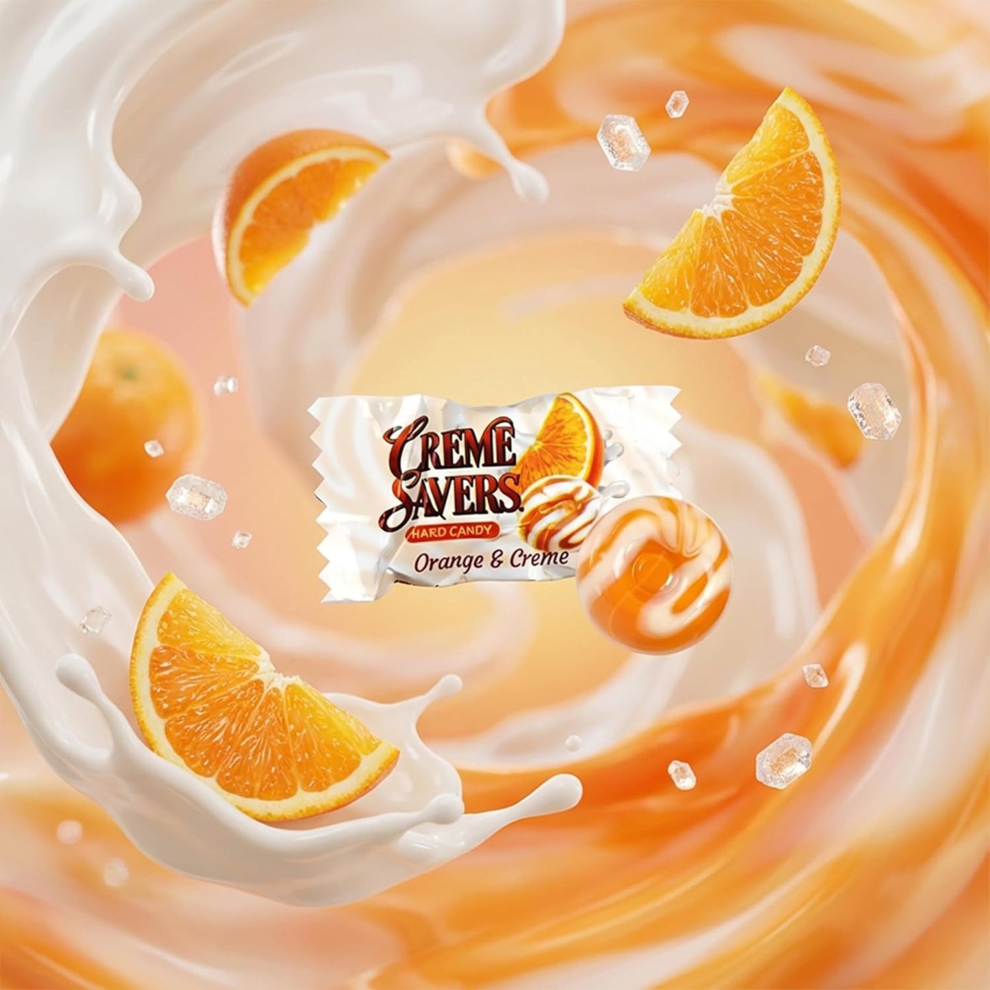 Creme Savers 6.25 oz Hard Candy – Strawberry, Orange, Chocolate-Caramel, Peaches & Raspberries | 1, 3, 12-Pack & 5 Pack Variety