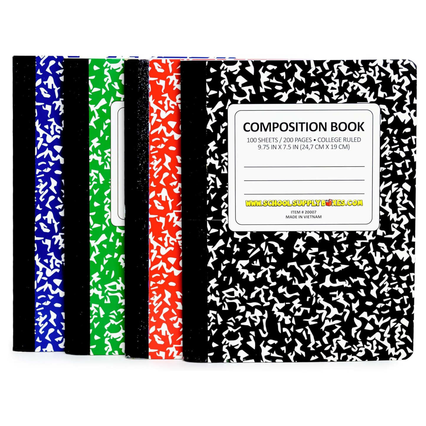 School Supply Boxes | High School Writing Bundle (72 Piece) | House Brand Edition | Available in a Box (1 Unit), a Case (2 Units), and a Pallet (112 Units)