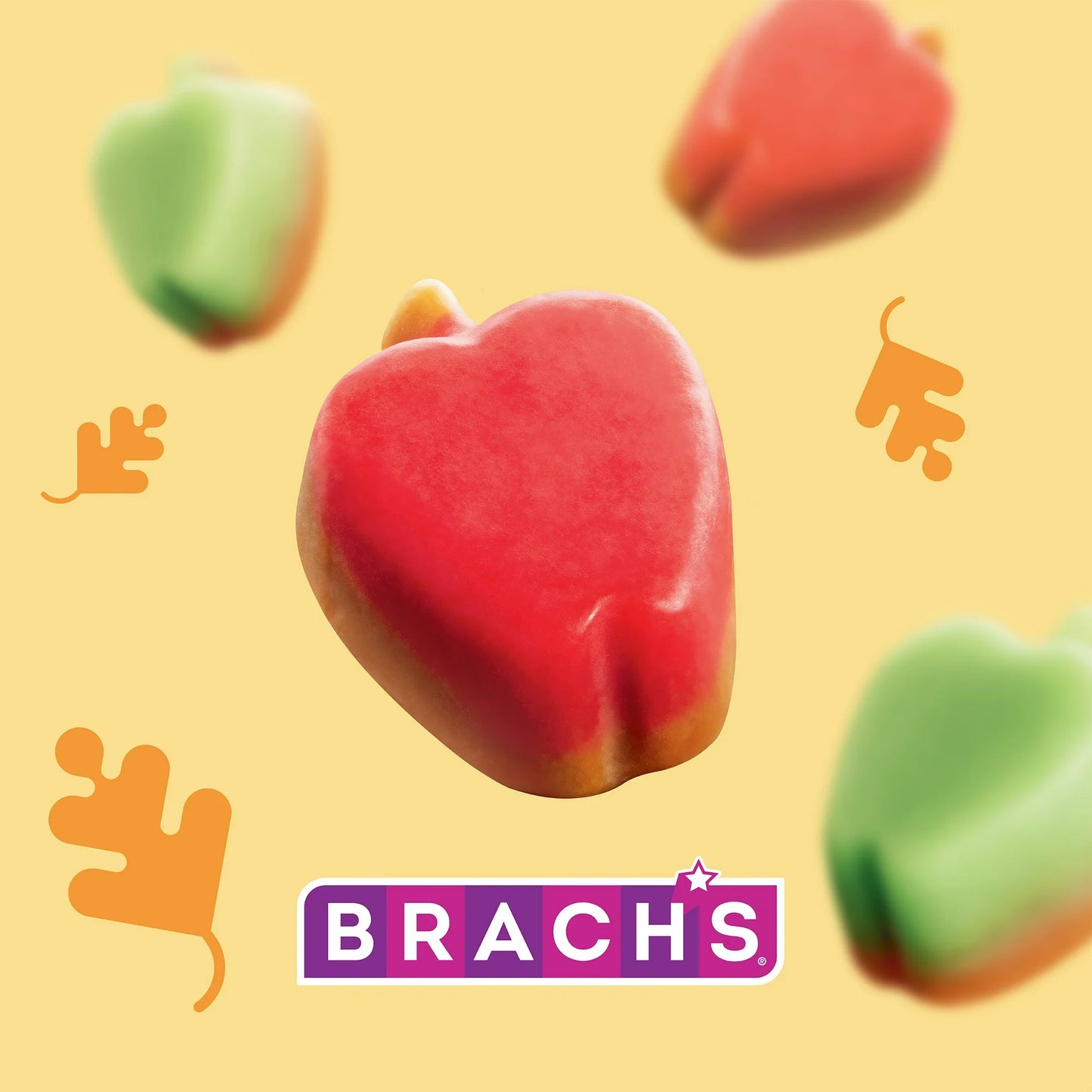 Brach's Mellowcreme Caramel Apples – Fall & Halloween Candy – 9 oz Bag (Approx. 32 Pieces)