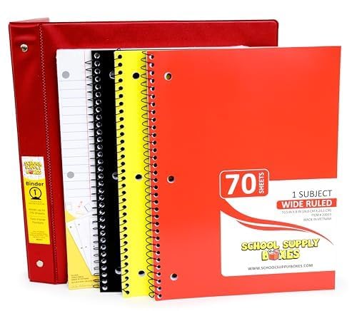 School Supply Boxes | Elementary School Bundle (78 Piece) | House Brand Edition | Available in a Box (1 Unit), a Case (4 Units), and a Pallet (180 Units)