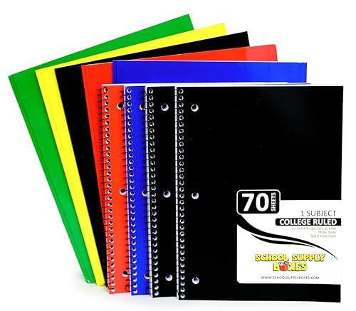 School Supply Boxes | Secondary School Bundle (50 Piece) | House Brand Edition | Available in a Box (1 Unit), a Case (2 Units), and a Pallet (112 Units)