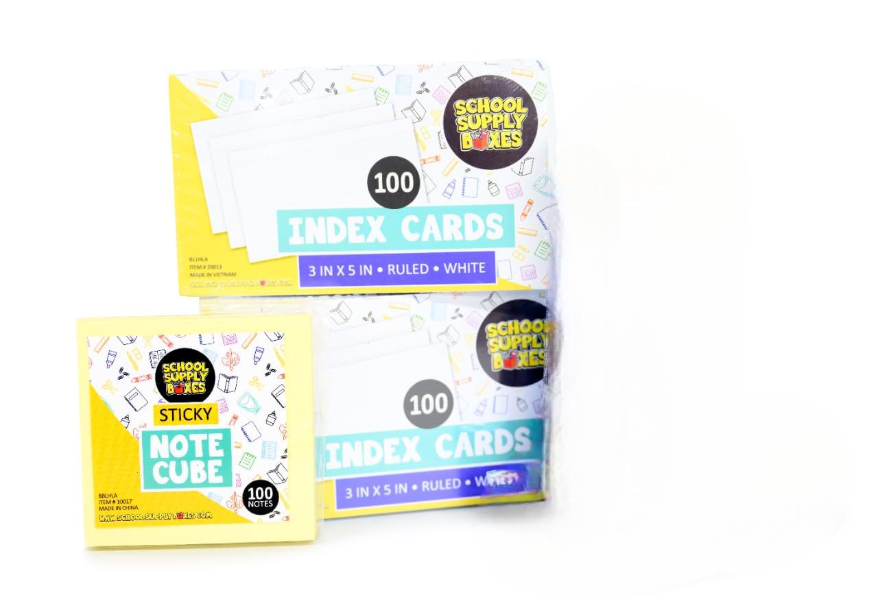 School Supply Boxes | High School Bundle | Essential School Supply Kit | Box (1), Case (2), Pallet (112)