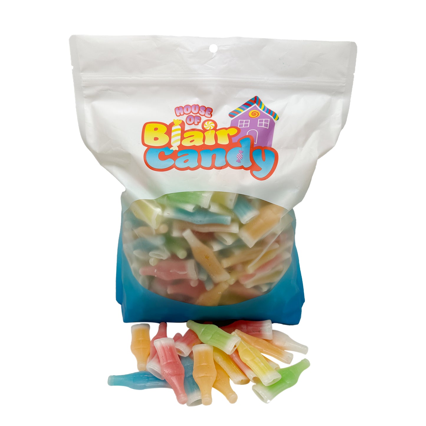 Blair Candy - Nik-L-Nip Wax Bottles - Fruit-Flavored Retro Treats in Wax Bottles